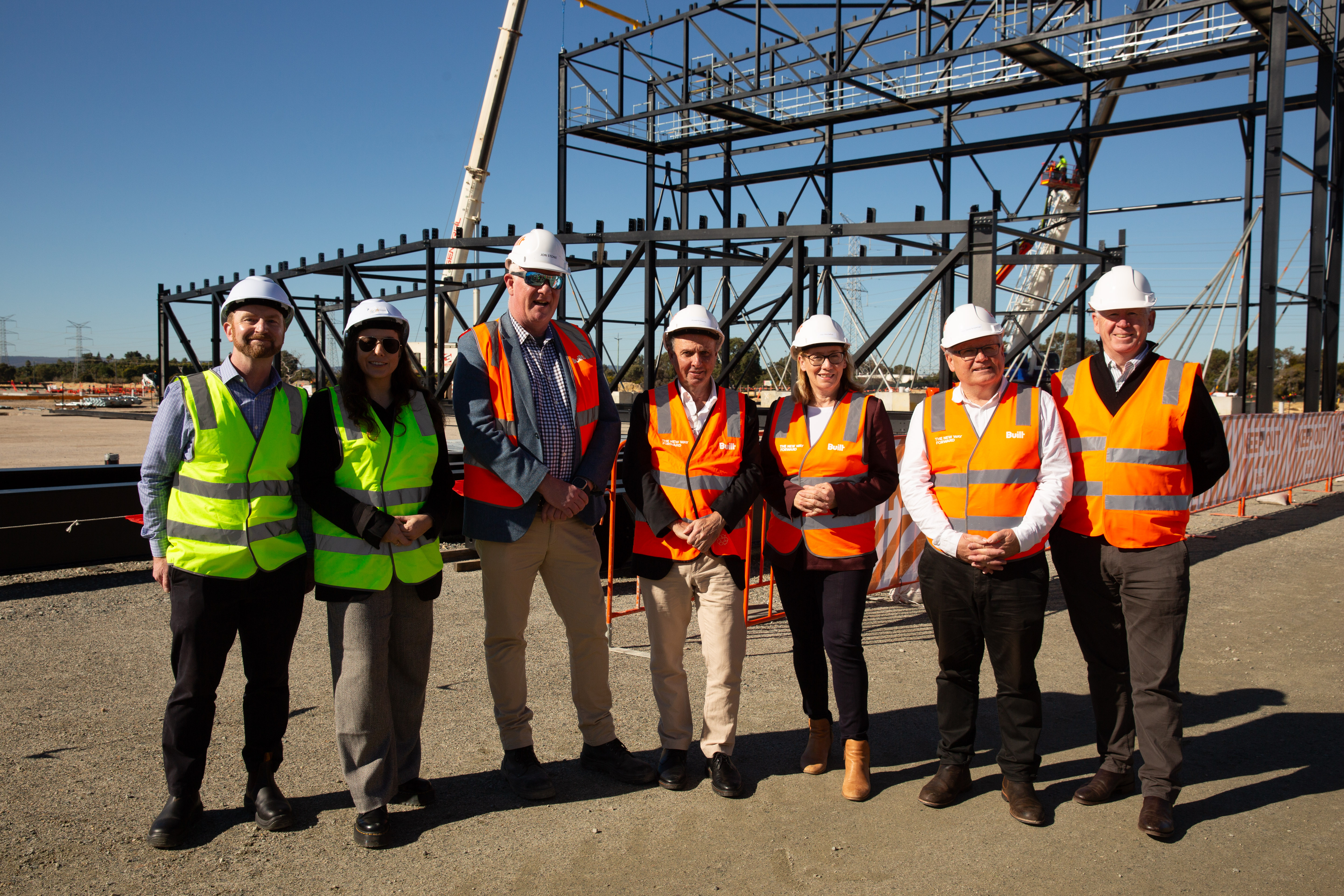Major construction milestone for Perth Film Studios